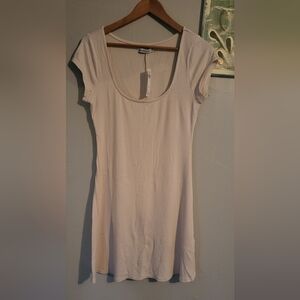 Abercrombie & Fitch Cream Ribbed Top